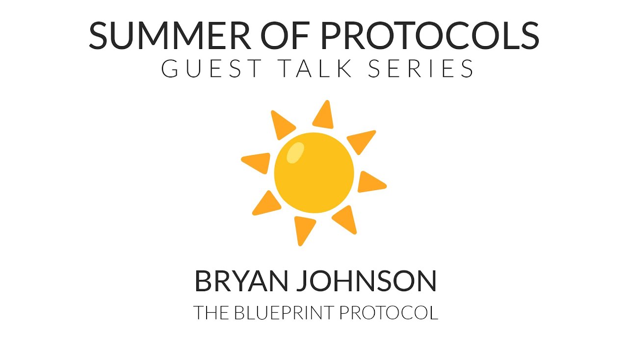 Guest Talk with Bryan Johnson | The Blueprint Protocol
