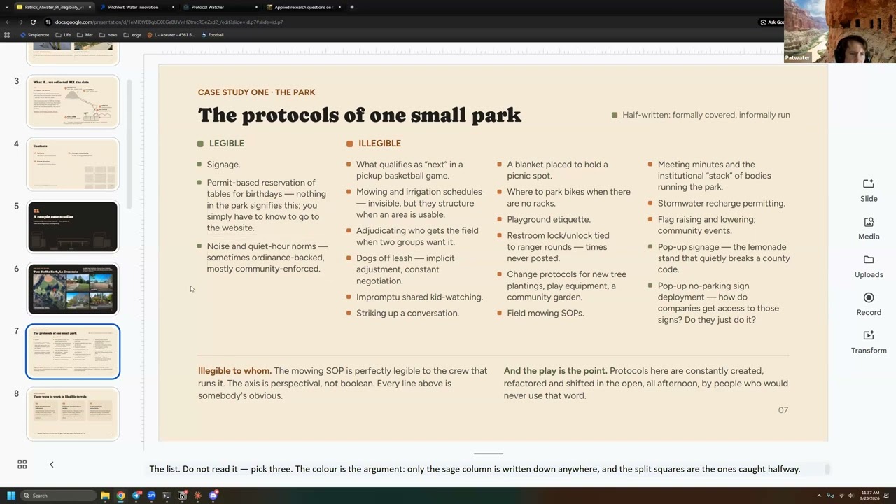 The Indelible Importance of Illegibility