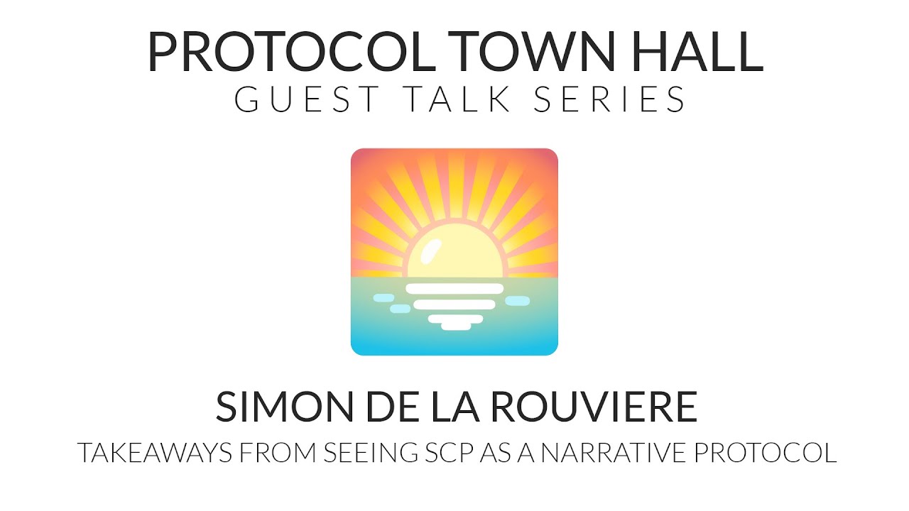 Seeing SCP as a Narrative Protocol