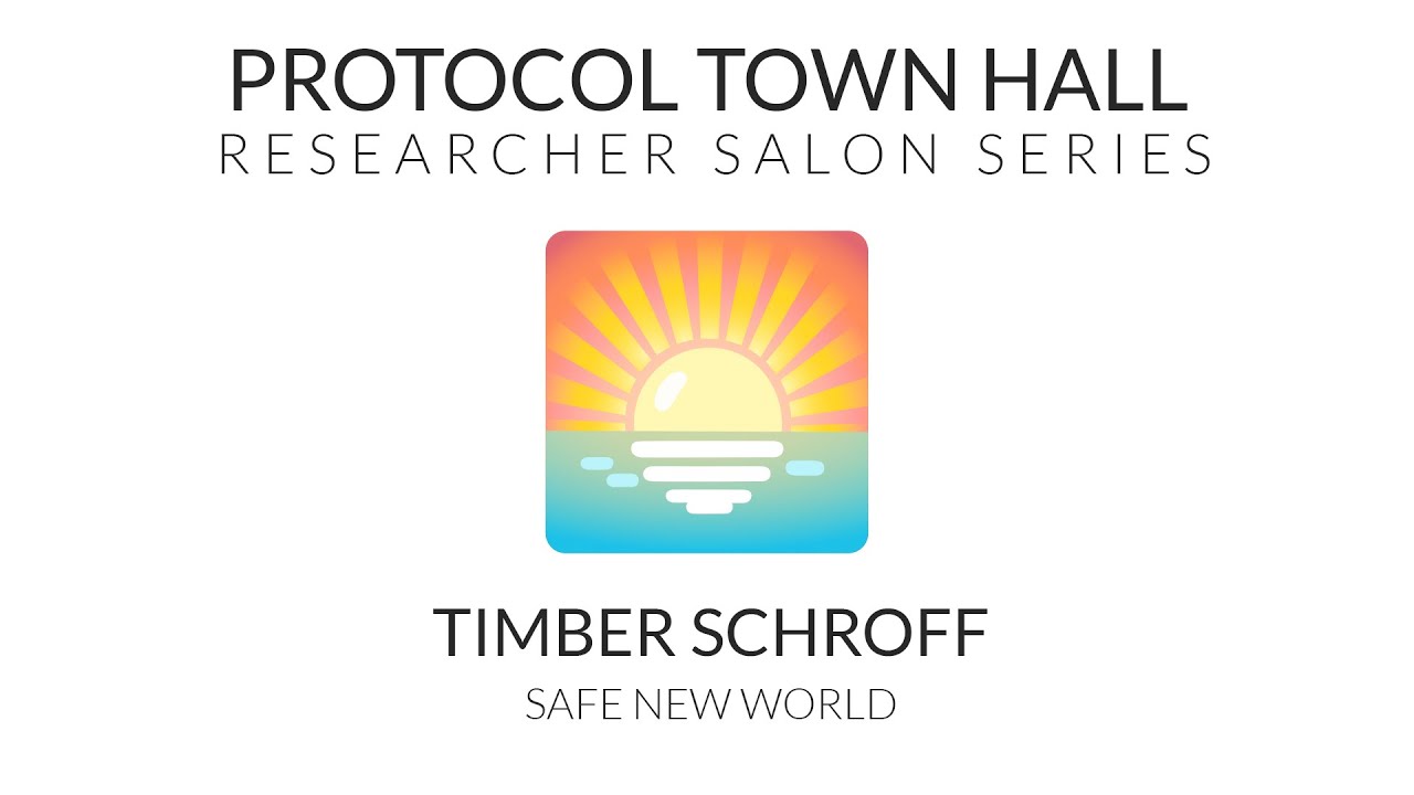 SoP Researcher Salon with Timber Schroff | Safe New World