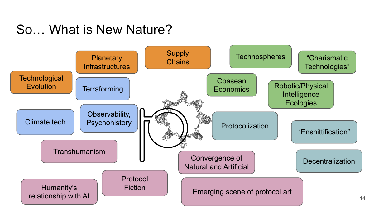 So... What is New Nature? — concept map