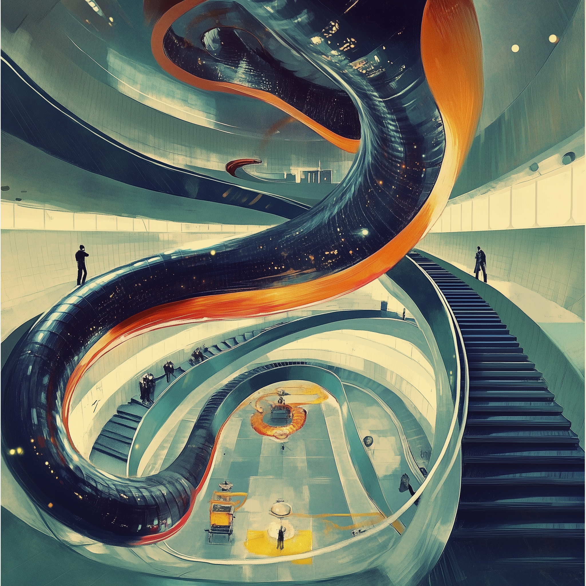 Cover image for "The Hungering Circuit"